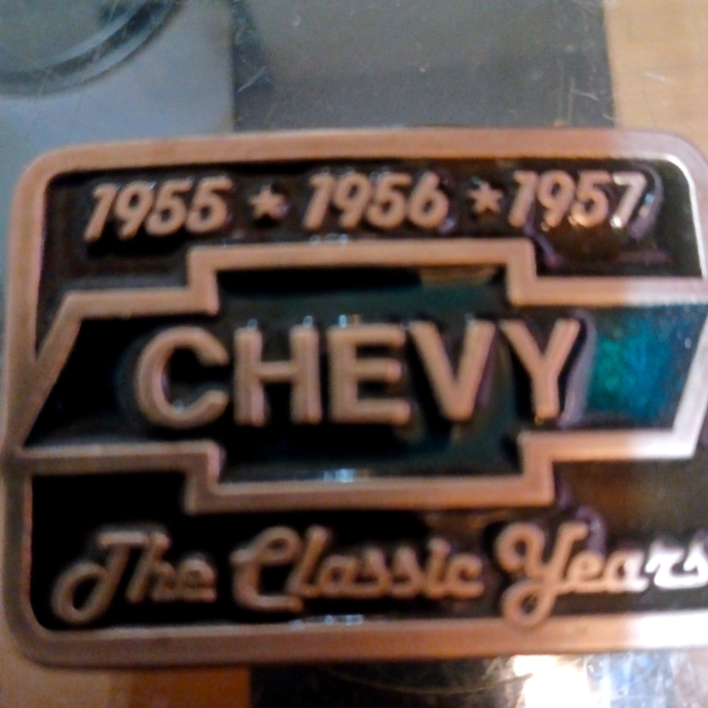 CHEVY BELT BUCKLE